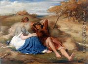 The Lover's (or The Harvesters') - George Richmond
