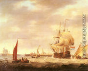 Merchant Ship and Fishing Vessels off the Dutch Coast - George Webster