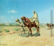 In the Desert - Jean Baptiste Paul Lazerges