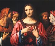 Christ disputing with the Doctors - Bernardino Luini