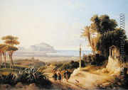 View of Palermo, 1840 - Consalvo Carelli
