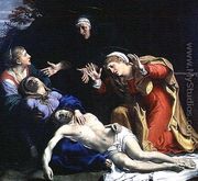 The Dead Christ Mourned ('The Three Maries'), c.1604 - Annibale Carracci