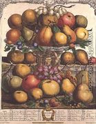 December, from 'Twelve Months of Fruits' - Pieter Casteels