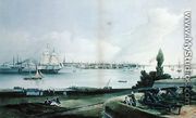 New York from Governor's Island - Frederick Catherwood