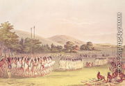 Choctaw Ball-Play Dance, 1834-35 - George Catlin