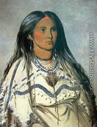 'Mint', a Mandan Indian girl, 1832 - George Catlin