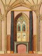 Window in St. Michael's Gallery, from 'Graphic and Literary Illustrations of Fonthill Abbey' - George Cattermole