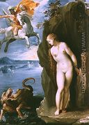 Perseus Rescuing Andromeda, 1602 - Giuseppe (d'Arpino) Cesari (Cavaliere)