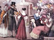 At the Milliners (La Marchande de Modes), 1822 - John James Chalon
