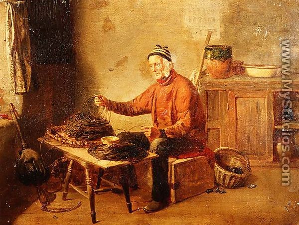 Fisherman at Home, 1859 - Thomas Chambers