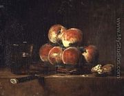 Basket of Peaches, 1768 - Jean-Baptiste-Simeon Chardin