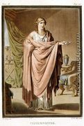 Clytemnestra, costume for 'Iphigenia in Aulis', from Volume II of 'Research on the Costumes and Theatre of All Nations' - Philippe Chery