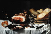 Still Life with Ham (3) - Pieter Claesz.