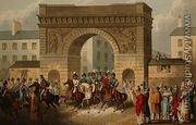 Entrance of the Allies into Paris, from 'Historic, Military and Naval Anecdotes', 1818 - John Heaviside Clark (after)