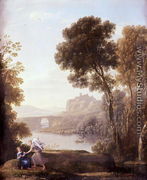 Landscape with Hagar and the Angel, 1646 - Claude Lorrain (Gellee)