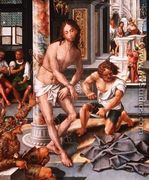 The Flagellation - Pieter Coecke Van Aelst
