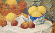 Apples with a Blue Dish, 1922 - Paul Serusier