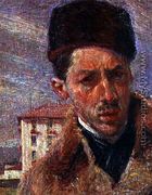 Self portrait, 1908 (detail) - Umberto Boccioni
