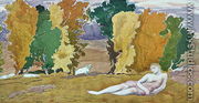 Design for a decorative panel, from Daphnis and Chloe, c.1912 - Leon (Samoilovitch) Bakst