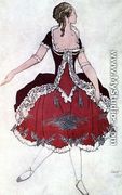 Costume design for The Princess Aurora, from Sleeping Beauty, 1921 - Leon (Samoilovitch) Bakst