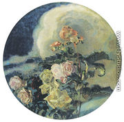 Yellow Roses, 1894 - Mikhail Aleksandrovich Vrubel