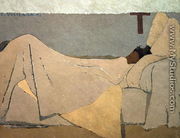In Bed, Au lit. 1891 - Edouard  (Jean-Edouard) Vuillard