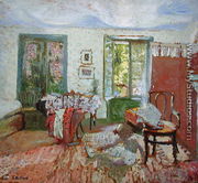 Annette in an Interior, c.1903 - Edouard  (Jean-Edouard) Vuillard