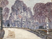 Birches at L'Etang-a-la-Ville, 1896 - Edouard  (Jean-Edouard) Vuillard