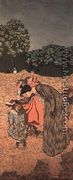 The Public Gardens: The Questioning, 1894 - Edouard  (Jean-Edouard) Vuillard