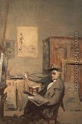 In Memory of a Visit to Forain - Edouard  (Jean-Edouard) Vuillard