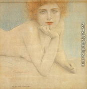 Nude Study, c.1920 - Fernand Khnopff