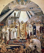 Baptism of Rus, 1885-96 - Viktor Vasnetsov