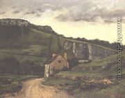 A Country Cottage - Gustave Courbet