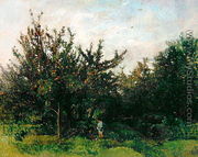 An Apple Orchard - Charles-Francois Daubigny
