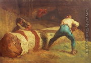 The Wood Sawyers, 1848 - Jean-Francois Millet