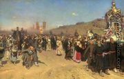 A Religious Procession in the Province of Kursk, 1880-83 - Ilya Efimovich Repin