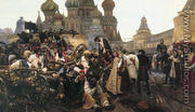 The Morning of the Execution of the Streltsy in 1698, 1881 - Vasilij Ivanovic Surikov