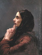 Young Woman at Prayer, 1879 - Vasilij Surikov
