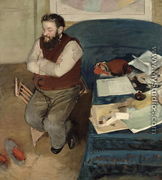 Portrait of Diego Martelli, 1879 - Edgar Degas