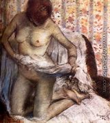 After the Bath, 1884 - Edgar Degas