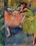 Two Dancers in the Foyer, c.1901 - Edgar Degas