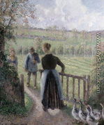 The Woman with the Geese, 1895 - Camille Pissarro