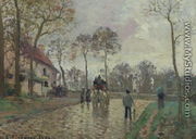 The Coach to Louveciennes, 1870 - Camille Pissarro