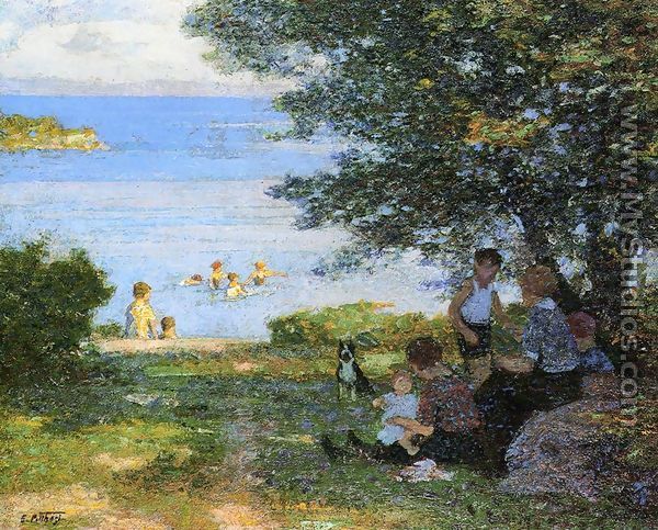 By the Water - Edward Henry Potthast