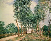 Banks of the Loing, near Moret - Alfred Sisley