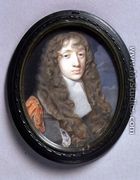 Portrait Miniature of a Young Man in Grey, c.1660-5 - Samuel Cooper