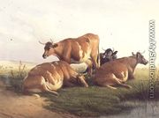 Cattle in a Landscape 2 - Thomas Sidney Cooper