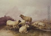 Sheep in a Landscape, 1844 - Thomas Sidney Cooper