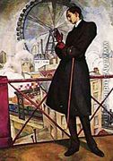 Portrait Of Adolf Best Maugard 1913 - Diego Rivera