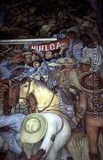 Repression, Mexico Today and Tomorrow, from the series,  Epic of the Mexican People, 1934-5 - Diego Rivera